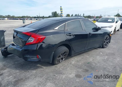 2019 Honda Civic Sport z USA, uszkodzony, nr VIN 19XFC2F88KE00733